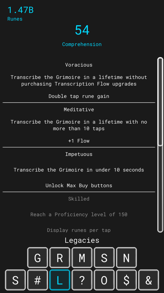 #6. Grimoire Incremental (iOS) 由: Graham Goldstein