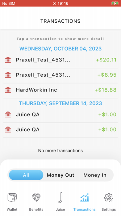 Juice Financial Screenshot