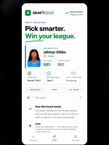 Draft Edge - Fantasy Football iPad screenshot