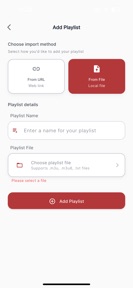 Smart M3U Player screenshot