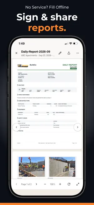 DailyBuild: Daily Site Reports screenshot 3