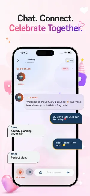 Solaris Birthday Social Lounge screenshot 2