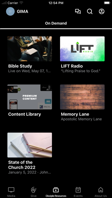 Grace International Ministry Screenshot