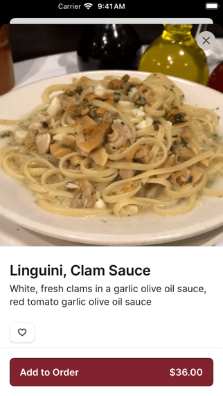 Pietros iPhone screenshot 3 - Food & Drink app