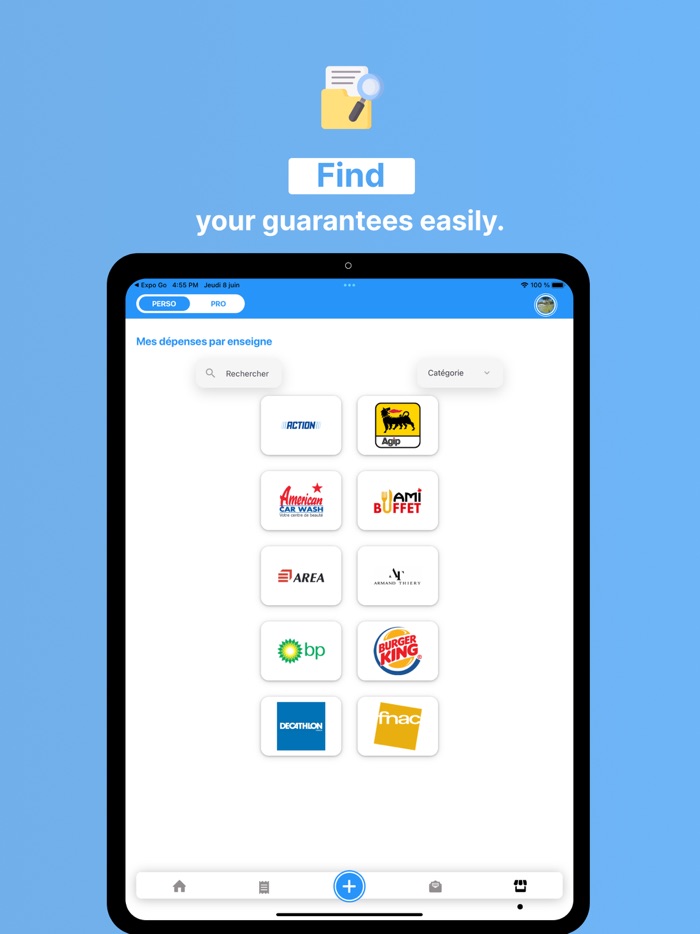 CHECK - Your digital receipts