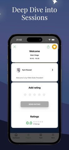 FBAA Events screenshot