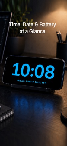 Big Clock – Always On Display iPhone screenshot