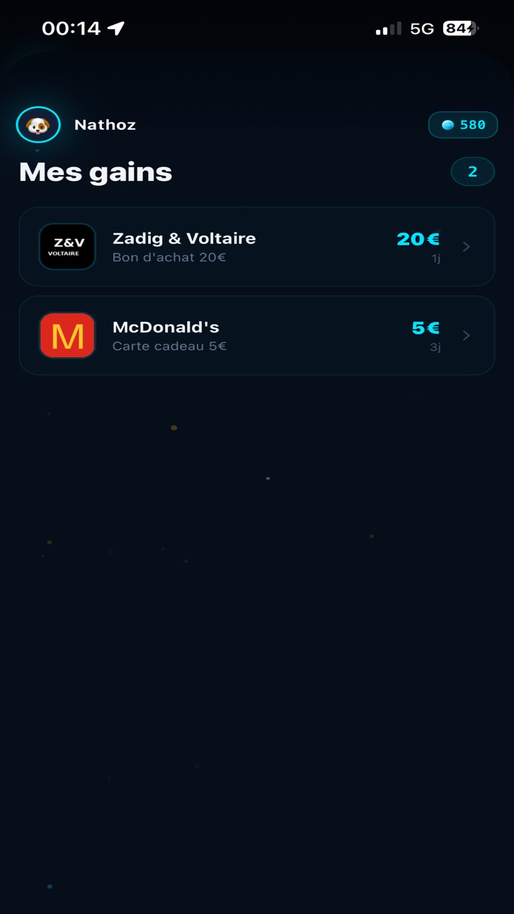 iPhone screenshot