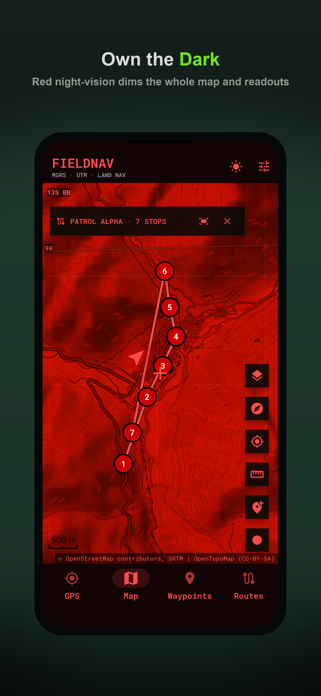 FieldNav: MGRS & UTM GPS Screenshot 4 of 5