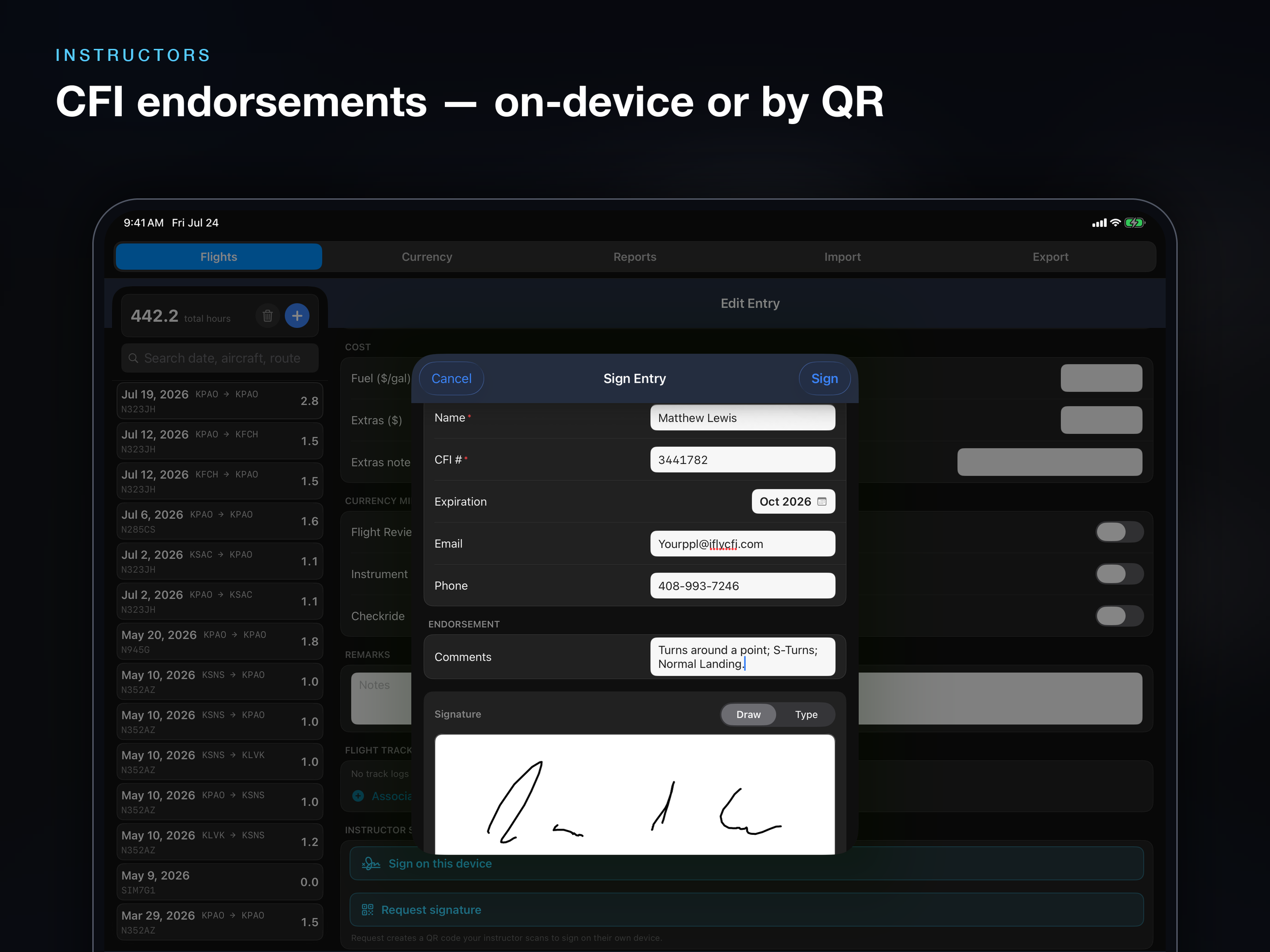 Tachbase: Pilot EFB screenshot 15