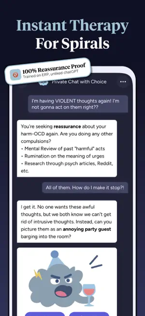 Choiceful: OCD Treatment App screenshot 2