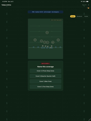 Defense IQ iPad screenshot
