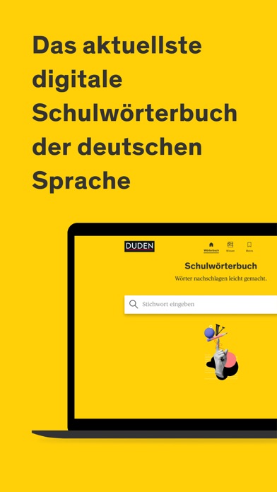Duden-Schulwörterbuch Screenshot