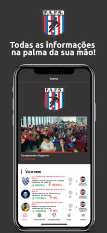 Federação Alagoana de Futsal screenshot