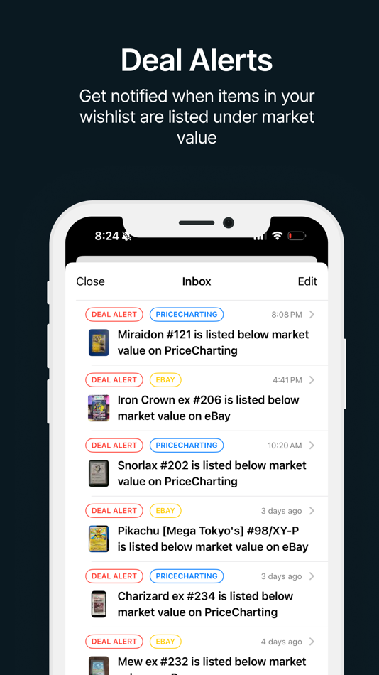 #4. PriceCharting: TCG, Games+ (iOS) Podle: PriceCharting, LLC.