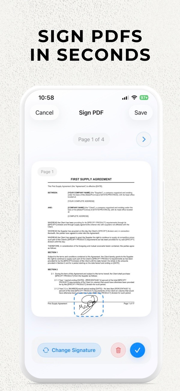 PDF Scanner and Converter screenshot 4