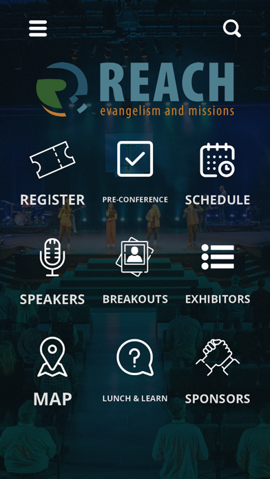 REACH Evangelism Missions Conf Screenshot