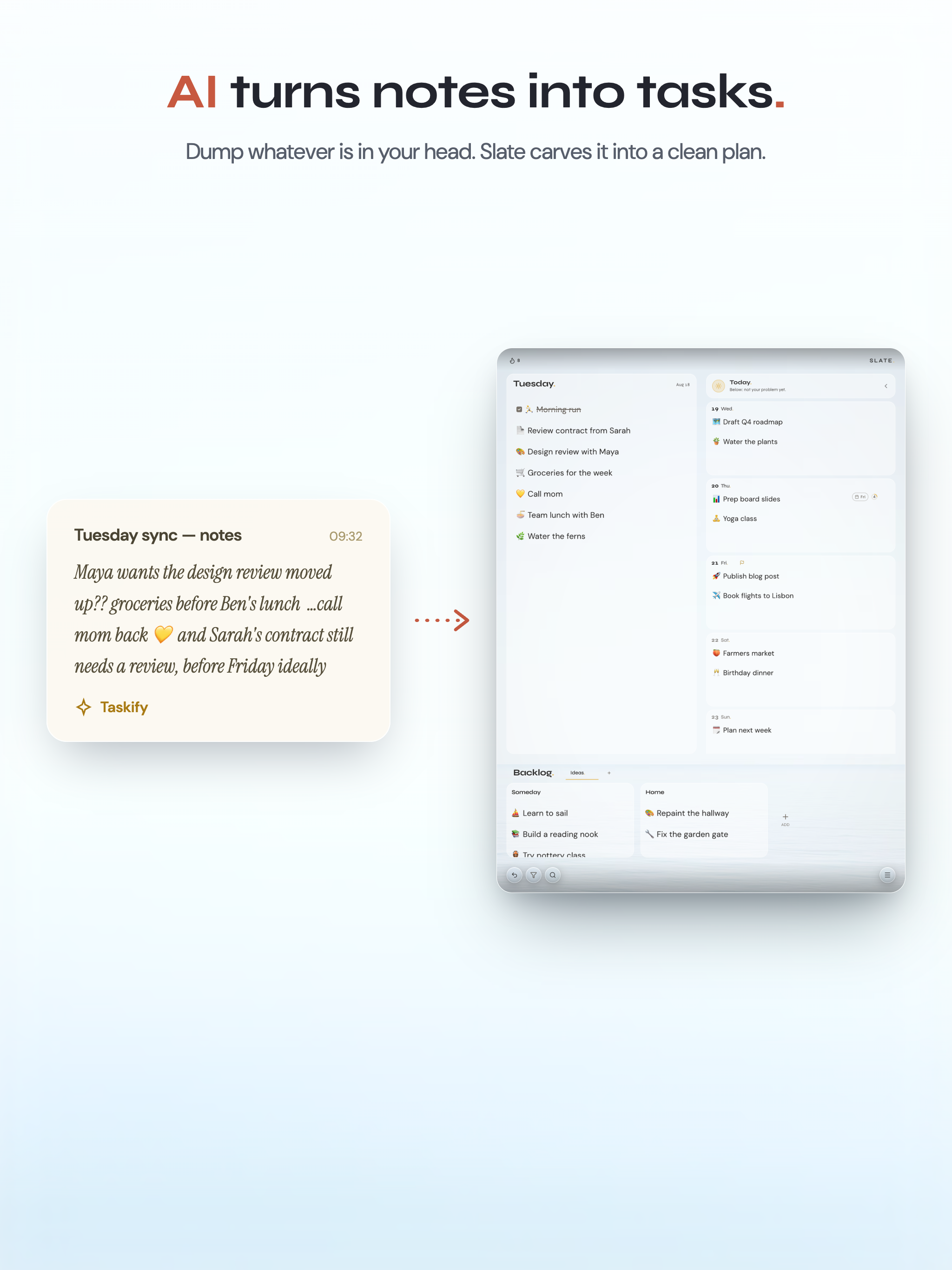 Slate Todo: AI Weekly Planner screenshot 14