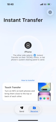 Instant Transfer screenshot
