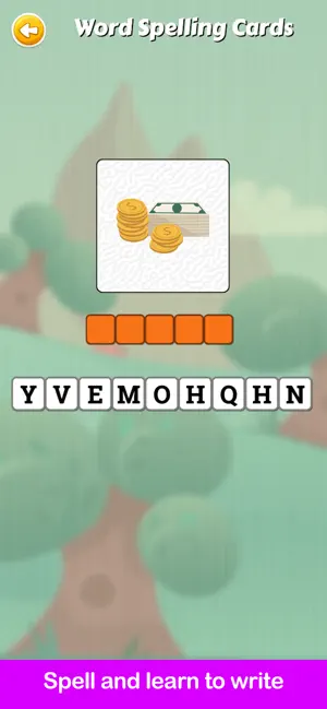 Spelling Quest – Picture Words screenshot 2