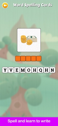 Spelling Quest – Picture Words iPhone screenshot