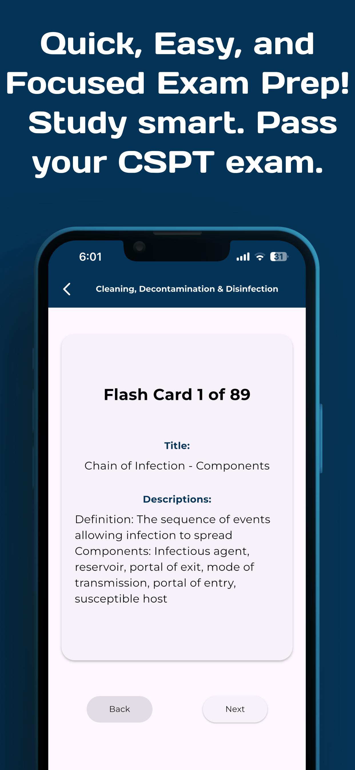 Sterile Processing Tech Exam screenshot 9