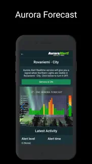 aurora alert realtime iphone capturas de pantalla 2