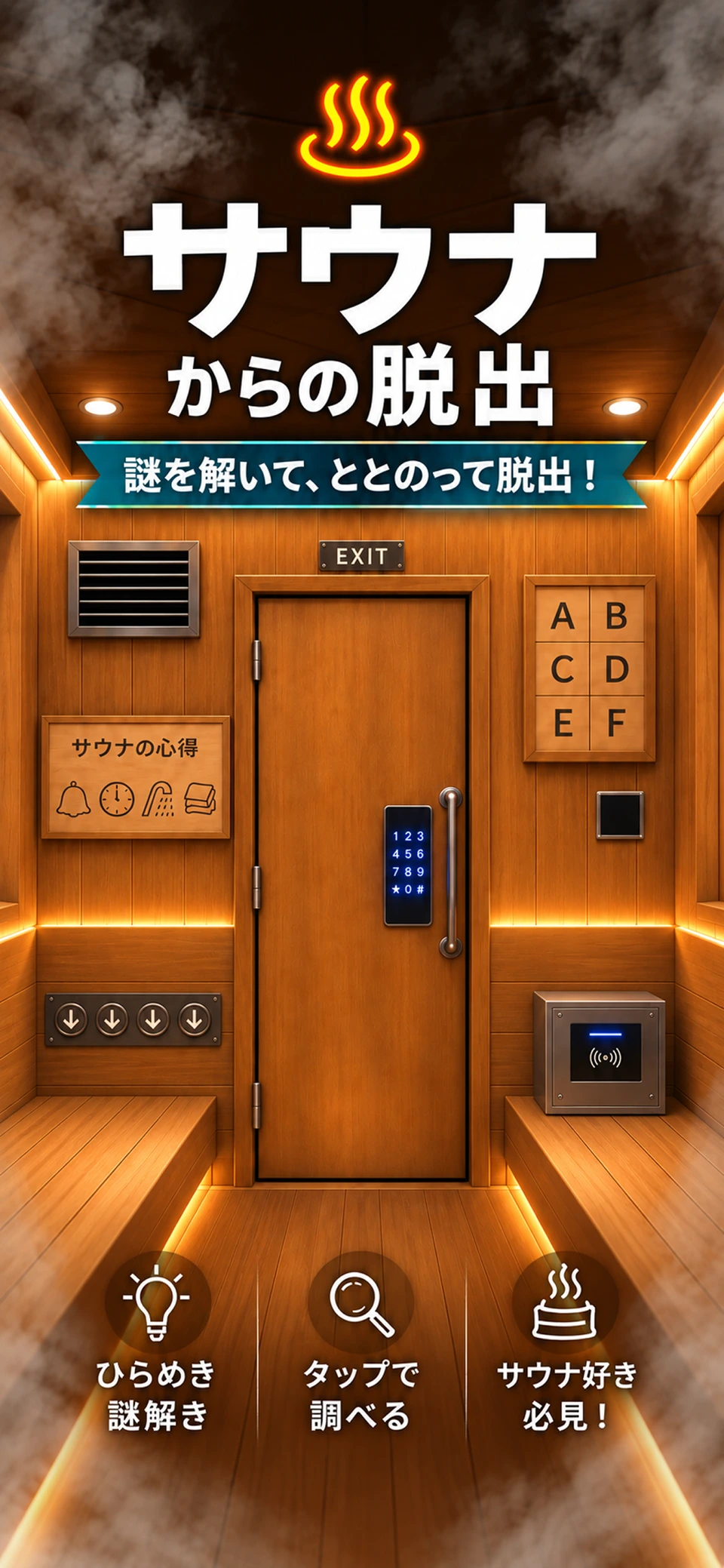 脱出ゲーム サウナ screenshot