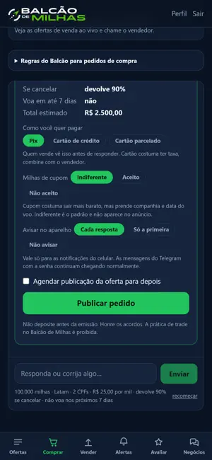 Balcão de Milhas screenshot 3