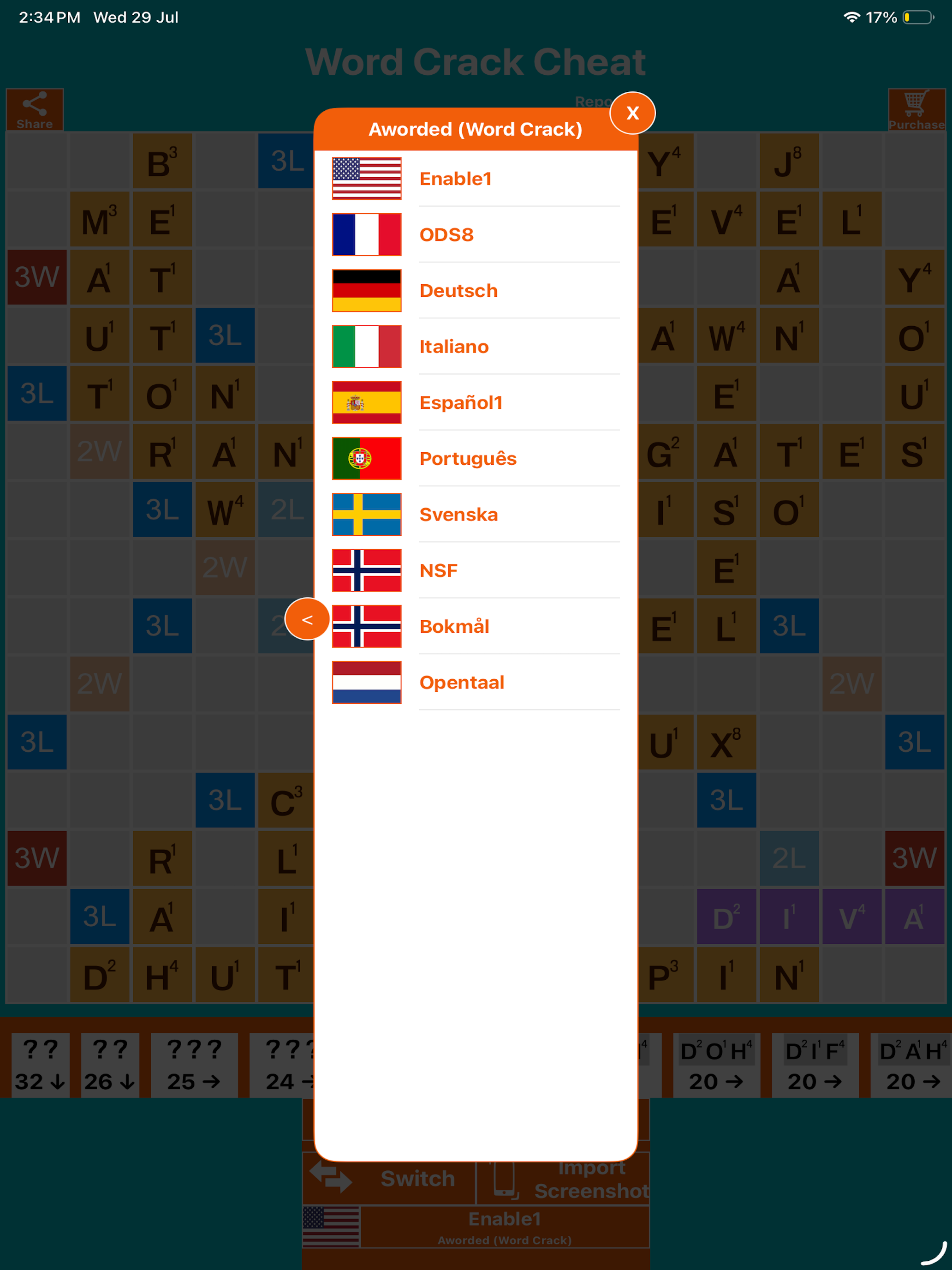 Word Crack Cheat & Solver screenshot 3