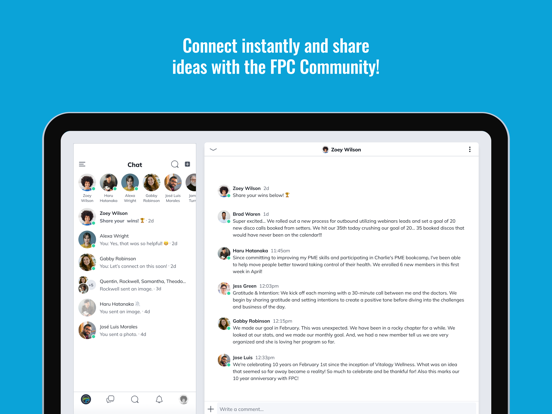 FPC Community iPad screenshot 5 - Business app