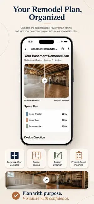 Basement Remodel AI Planner screenshot 3