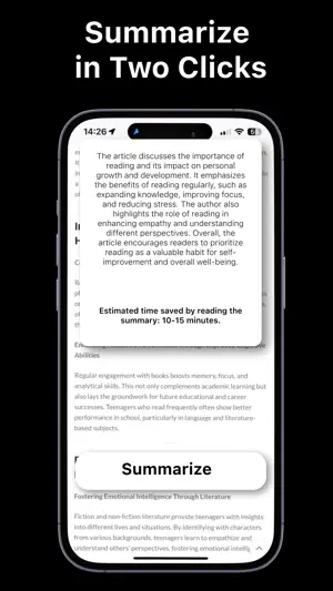 Summary - AI Text Summarizer screenshot 1
