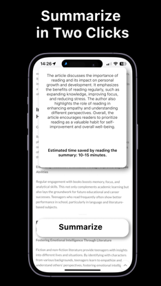 Summary - AI Text Summarizer screenshot 1