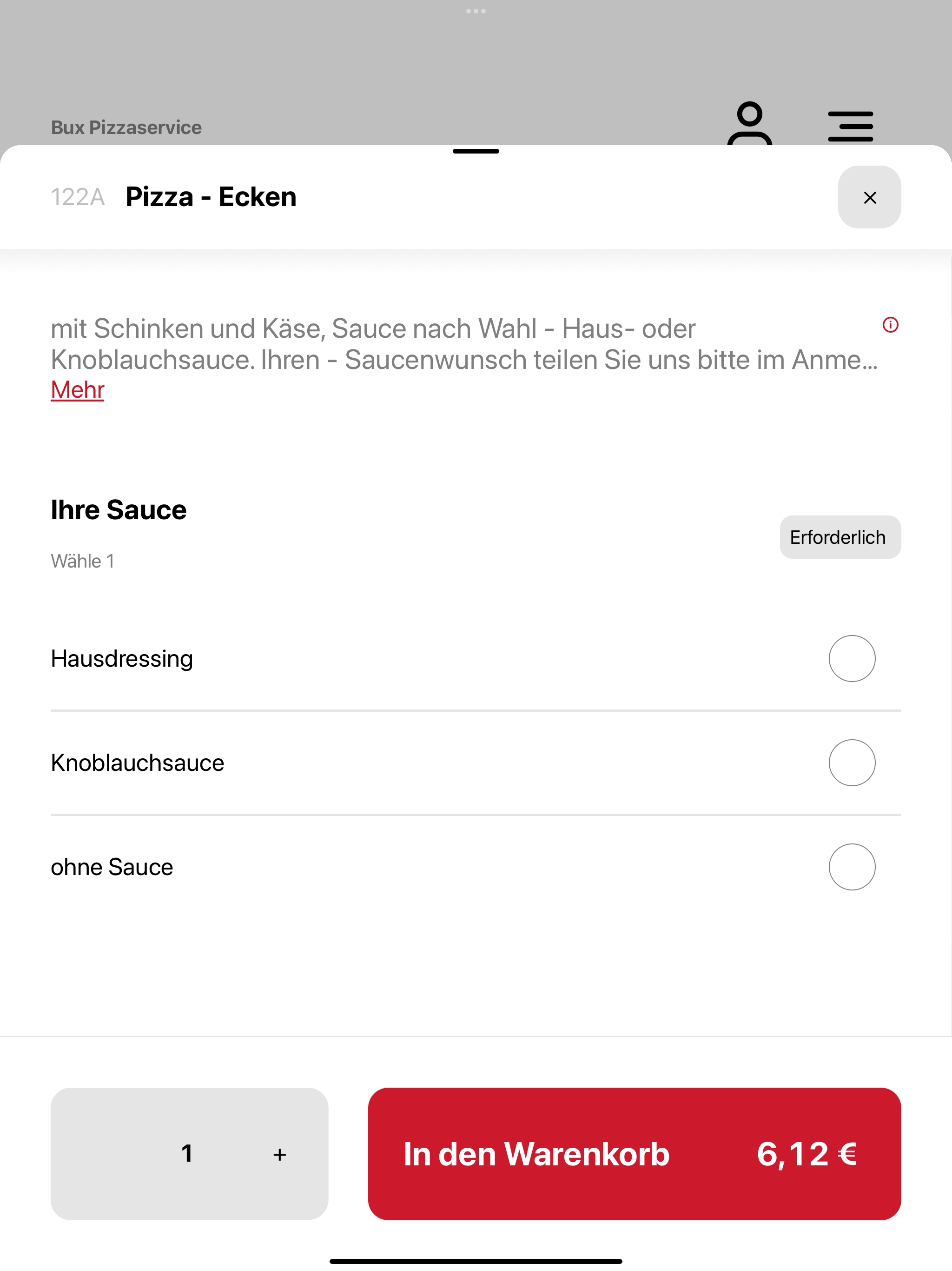 Bux Pizzaservice
