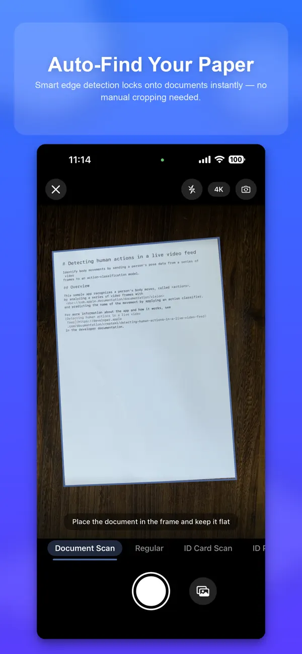 Screenshot #1 pour ScannerBest - Scanner PDF