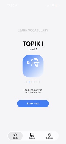 Korean Learner Screenshot 1 of 3