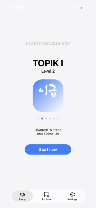 Korean Learner Screenshot 1 of 3
