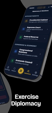 The Real POTUS iPhone screenshot