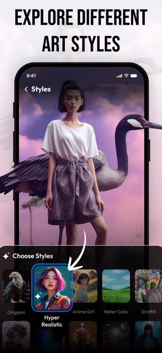 AI Art Generator & Editor Screenshot 4 of 6