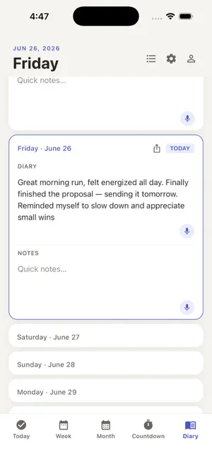 DayPlan: Daily Planner screenshot 3
