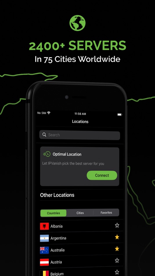 #2. IPVanish: IP Location Changer (iOS) By: IPVanish, Inc.