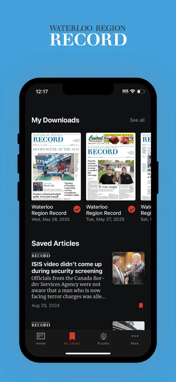 Screenshot #3 pour Waterloo Region Record epaper