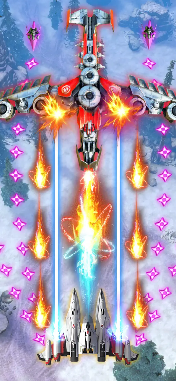 Wing Fighter Hack screenshot 2 - iOS game interface