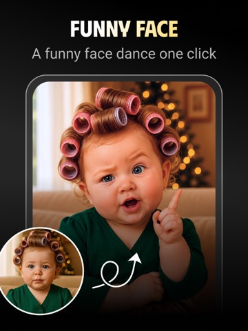 Live Face Dance - Funny Photo iPad screenshot