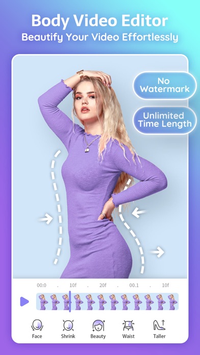 PrettyUp- AI Body Editor Videoのおすすめ画像1