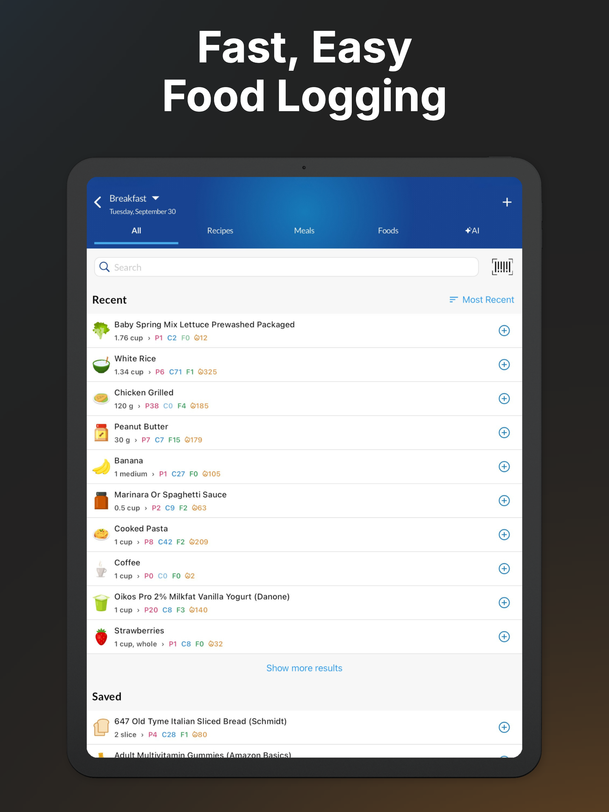MacrosFirst - Macro Tracker screenshot 12