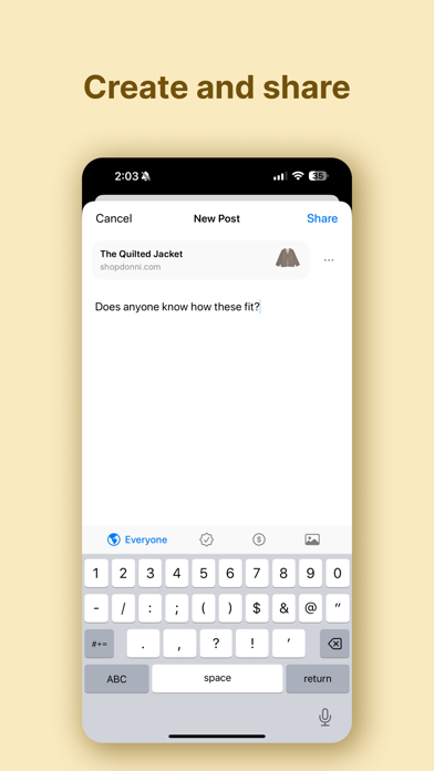 SwearBy App Screenshot