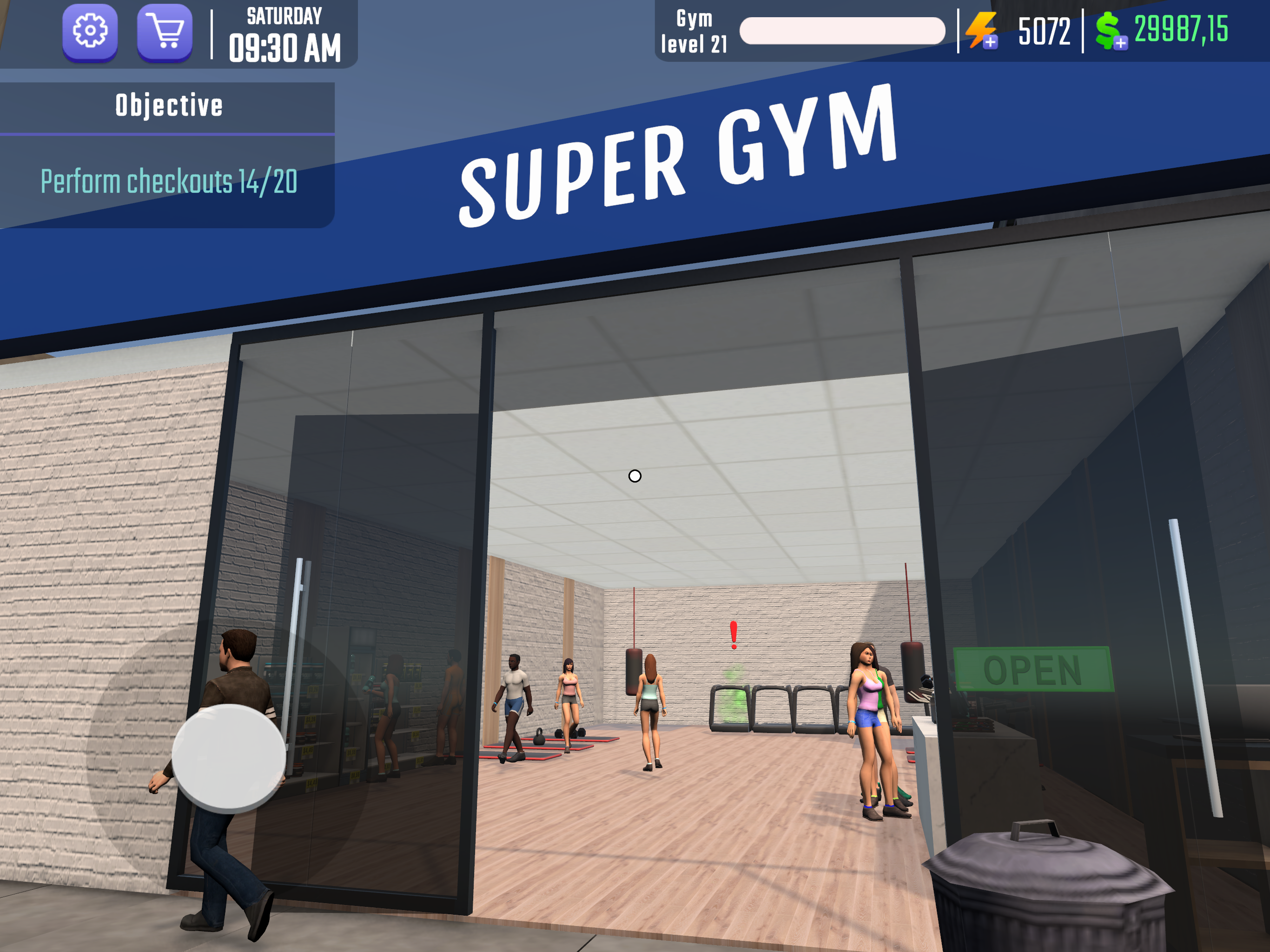 Fitness Gym Simulator Fit 3D