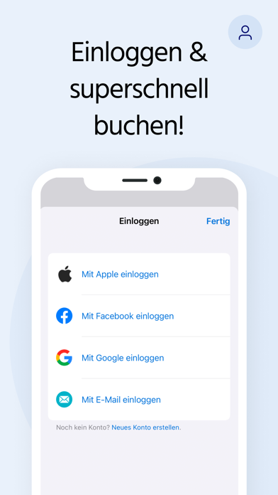 Fluege.de – günstig buchen Screenshot